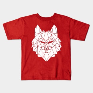 Wolf Origami Kids T-Shirt